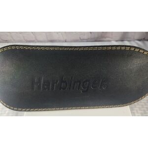 Harbinger‎ Padded Leather Weight Lifting Belt Size Medium Black workout gym New